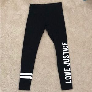 Justice leggings size 12. Excellent condition